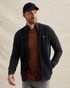 Cardigan with zipper closure and high ribbed collar – Black Indigo – Cardigans | PME LEGEND