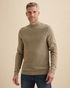 Trui van katoen/modal met mockneck – Castle Wall – Heren truien | VANGUARD