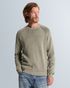 Pullover with two-tone rib texture and raglan sleeves – Weeping Willow – Heren truien | CAST IRON