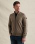 Cardigan in 100% cotton with zipper closure – Brown – Cardigans | PME LEGEND