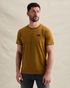American Classic T-shirt in cotton with stretch – Brown – T-shirts | PME LEGEND