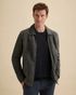 Suède shirt jacket – Black Indigo – Heren leren jassen | VANGUARD
