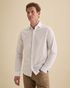 Elevated Knit shirt with widespread collar – Snow White – Dress shirts | VANGUARD