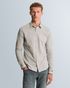 Shirt in twill jersey with Kent collar – Grey Comfort Denim – Heren smart casual overhemden | CAST IRON