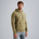 Hoodie van terry stof