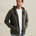 Sweat jacket met capuchon en ritssluiting