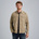 Shirt jacket met drukknopen
