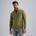 Pullover with half zipper