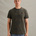T-shirt met allover print en slubeffect