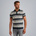 Polo shirt with stripe pattern