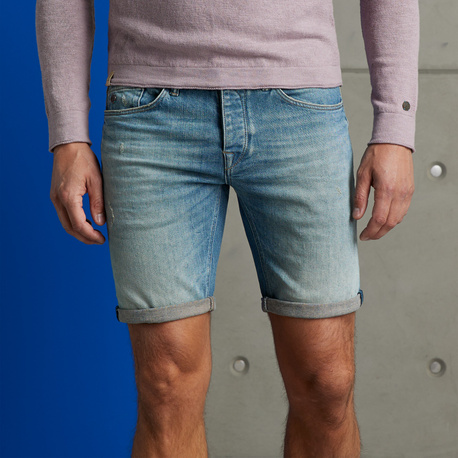 Riser Jeans Short