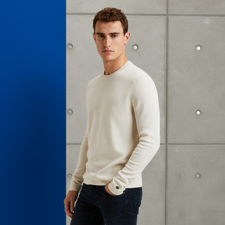 Pullover in cotton/modal