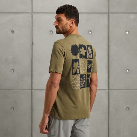 T-shirt with back print