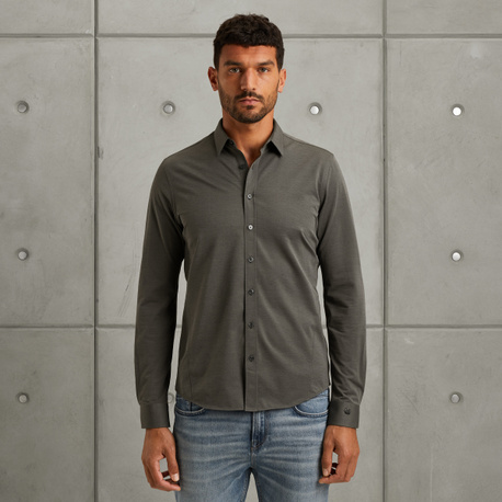 Overhemd van jersey