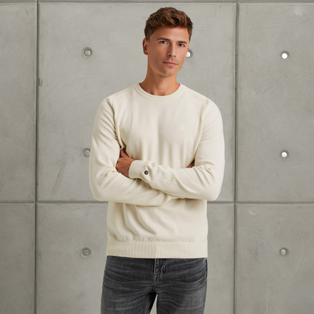 Pullover with crewneck