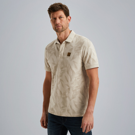 Polo met allover print