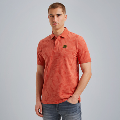 Polo met allover print