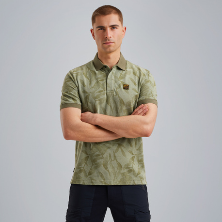 Polo met allover print
