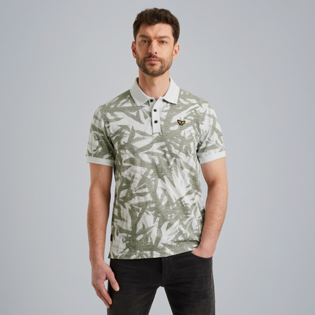 Polo met allover print