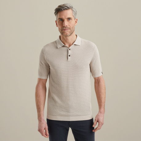 Polo met streeppatroon