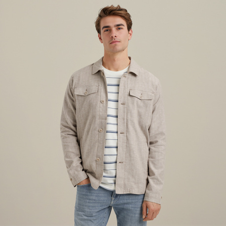 Blazer-jacket van linnen