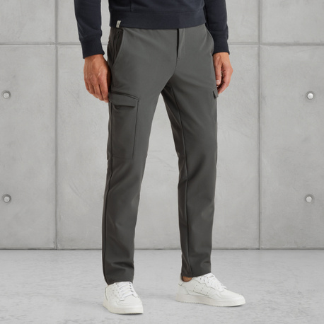 Tapered fit chino met cargo pockets