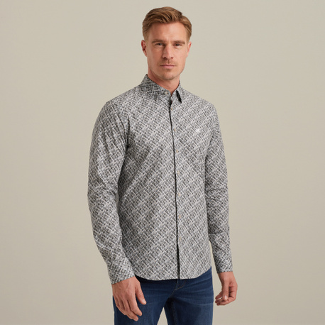 Overhemd met allover print