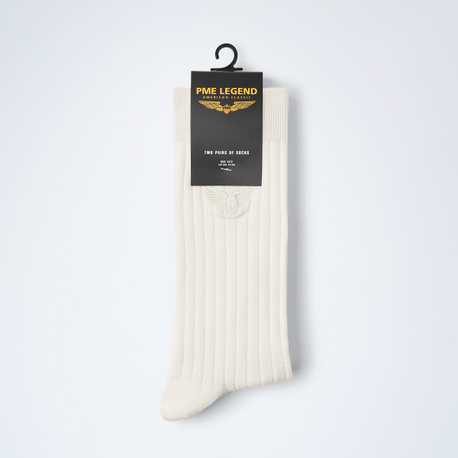 2-pack geribde sokken
