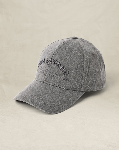 Cap van gewassen twill