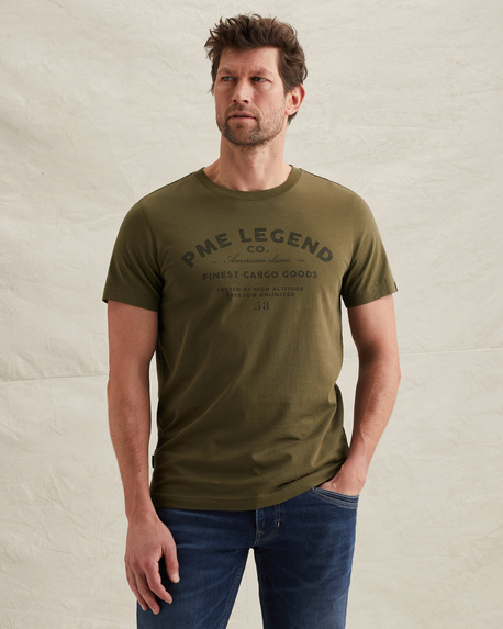 T-shirt van jersey met artwork