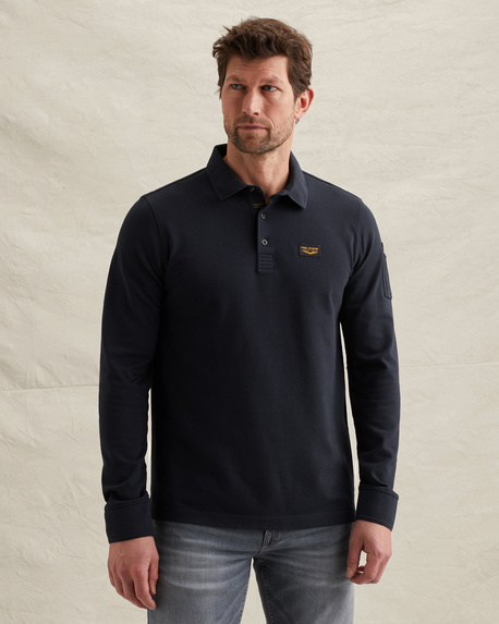 American Classic polo met lange mouwen