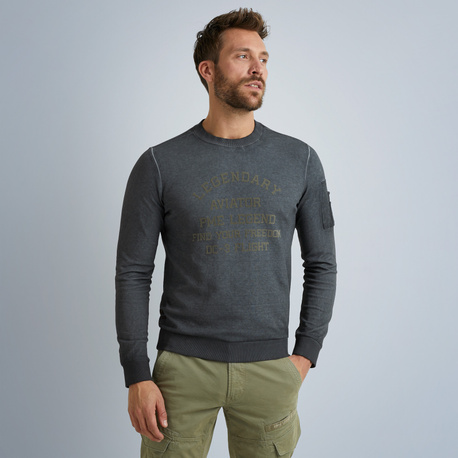 Cold Dye Baumwolle Sweater