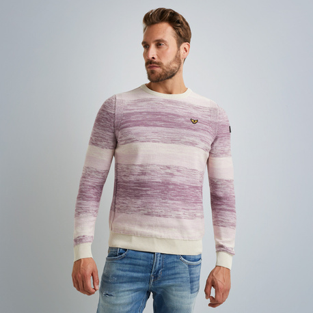 Cotton Striped Pullover