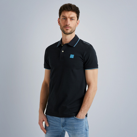 Short Sleeve Stretch Pique Polo