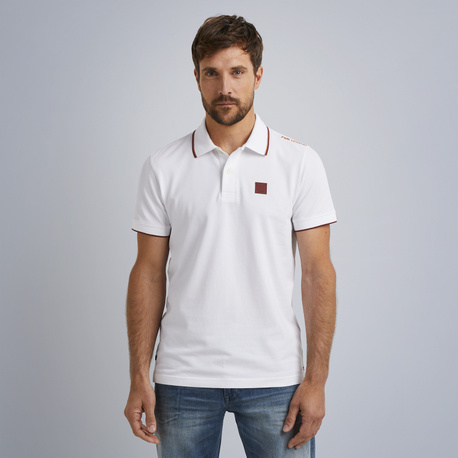 Short Sleeve Stretch Pique Polo
