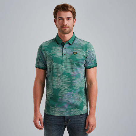 Polo met allover print