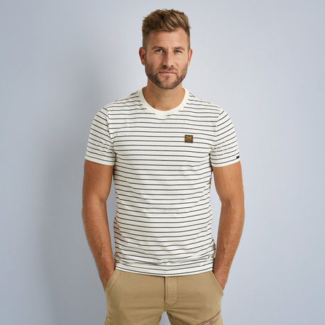 Korte Mouwen Gestreept T-Shirt