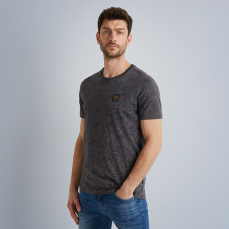 Kurzarm Slub Jersey T-Shirt
