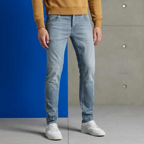 Shiftback Slim Fit Tapered Grey Jeans