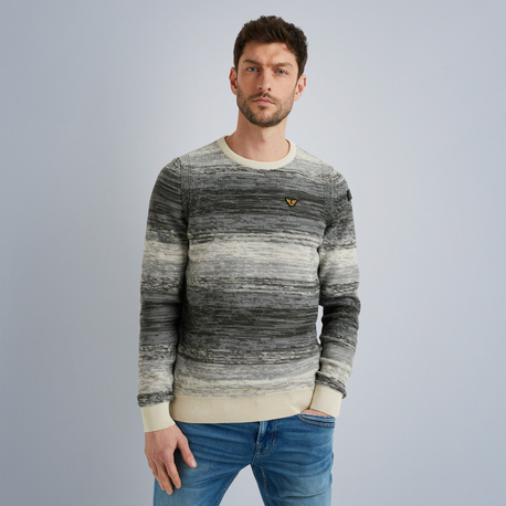 Cotton Striped Pullover