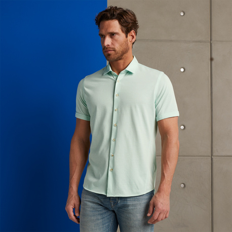 Short Sleeve Jersey Pique Shirt