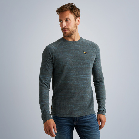 Pullover aus Waffle-Jersey