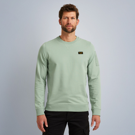 Sweatshirt with cargo pocket