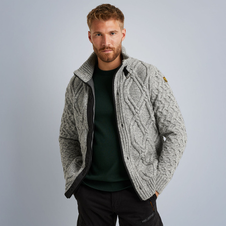Cardigan in a wool blend