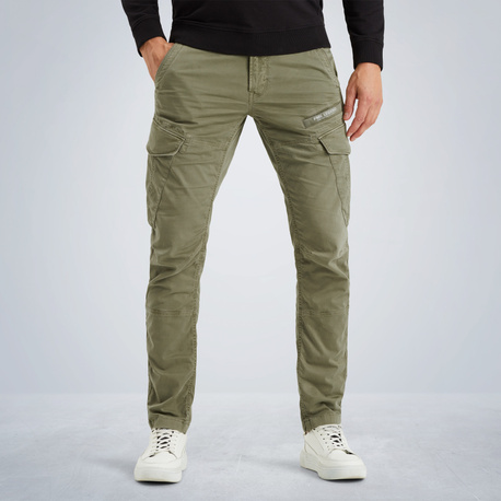 Shop Slim Fit Olive Green Cargo Pants Men Online in India