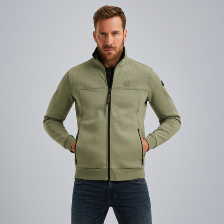 Sweatjacke mit Reißverschluss