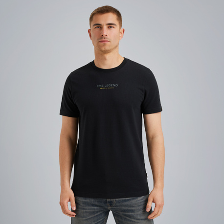 T-Shirt mit Waffelstruktur