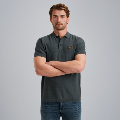 Poloshirt mit Badge