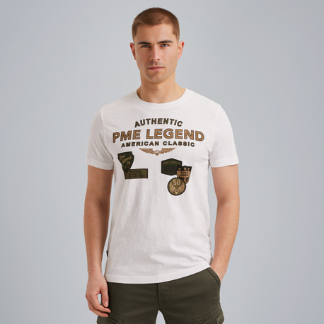 T-shirt van slub jersey