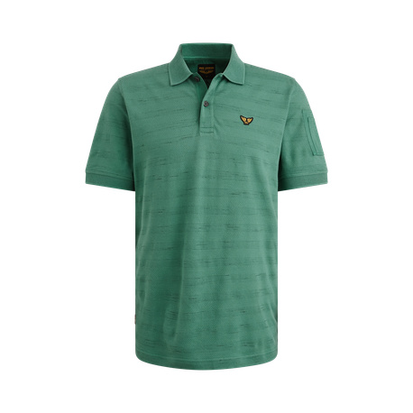 Polo met streeppatroon
